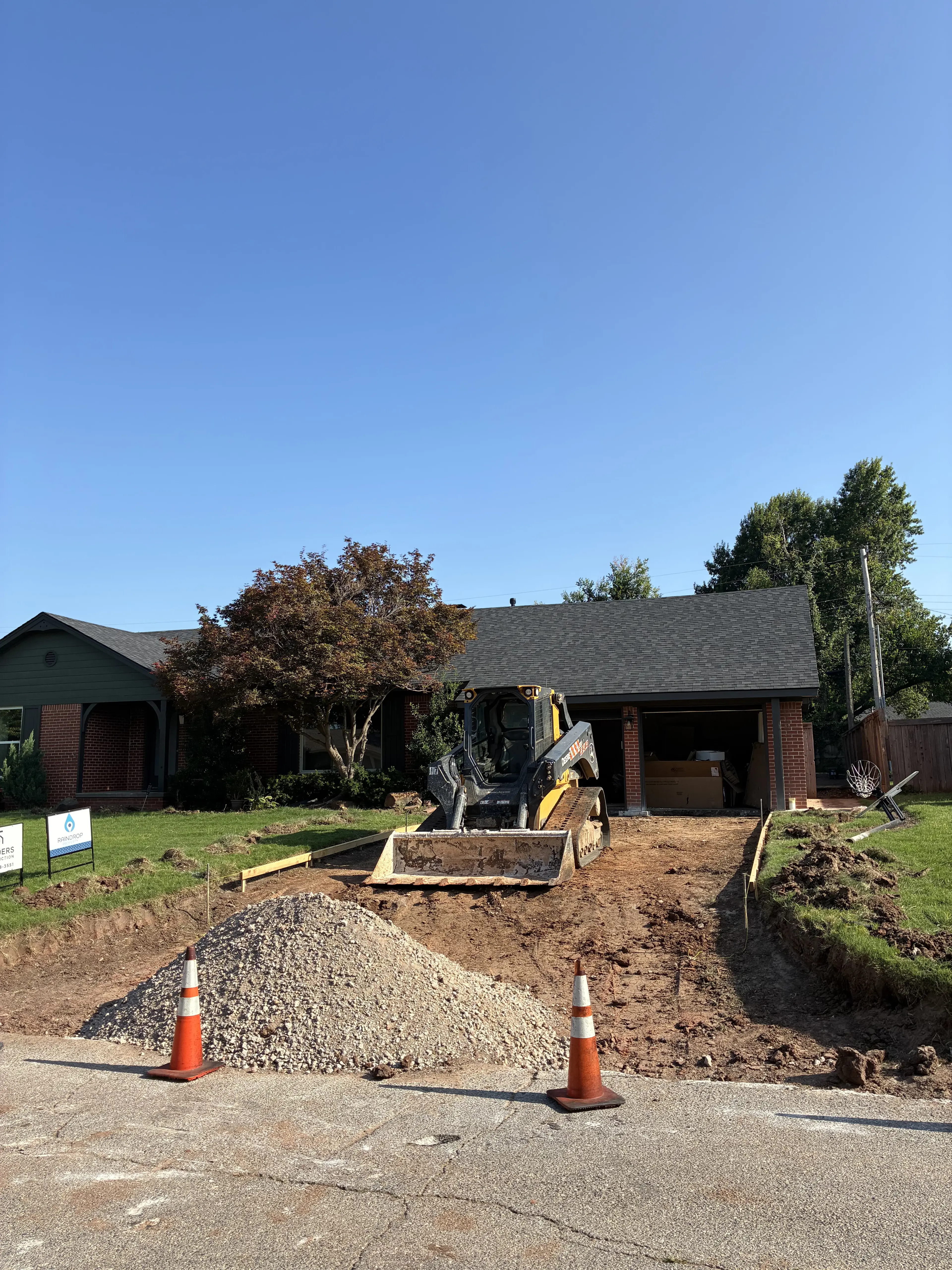 Concrete Drive and Sidewalks for Village Home Remodel supporting image 1