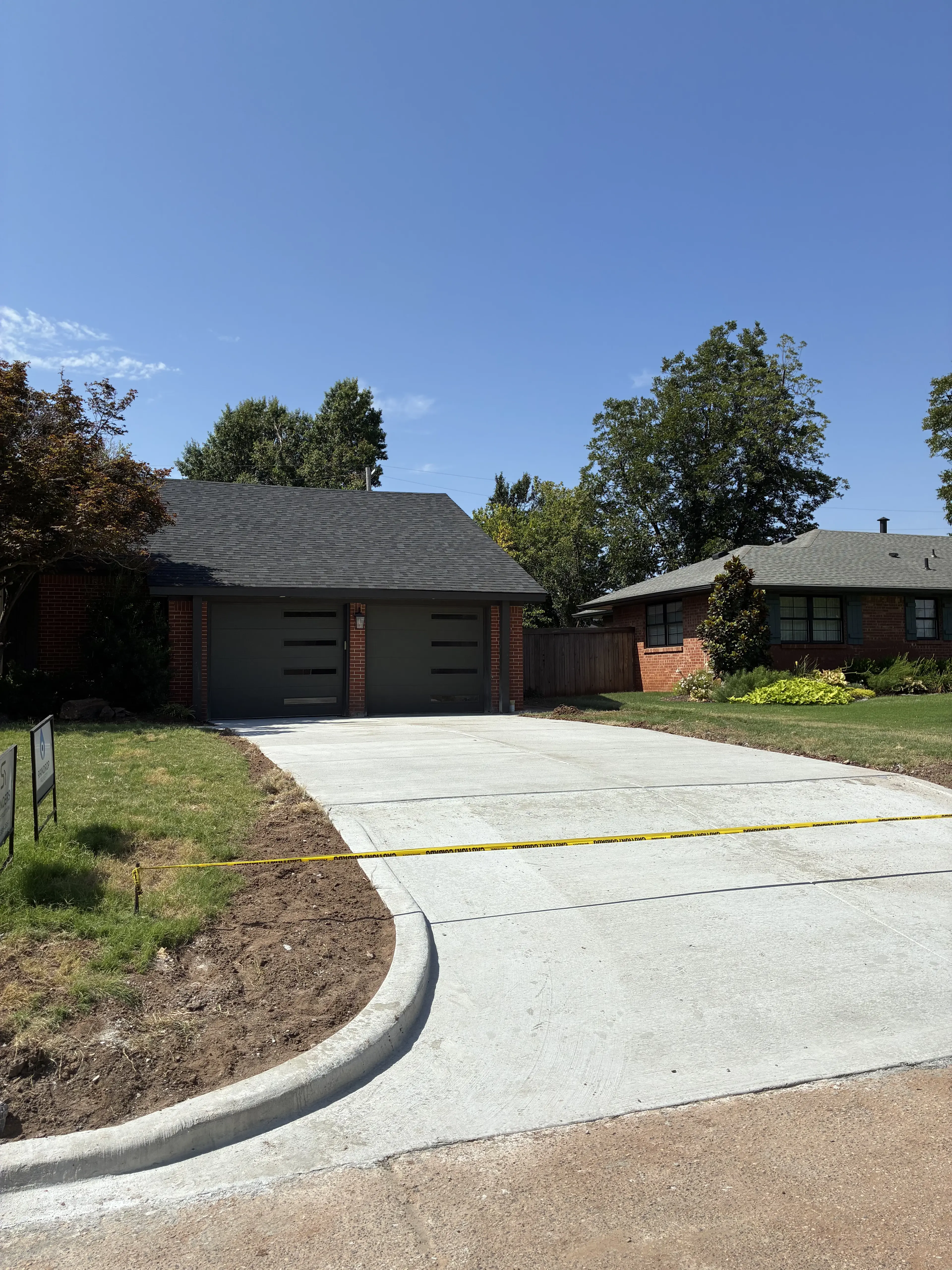 Concrete Drive and Sidewalks for Village Home Remodel supporting image 2