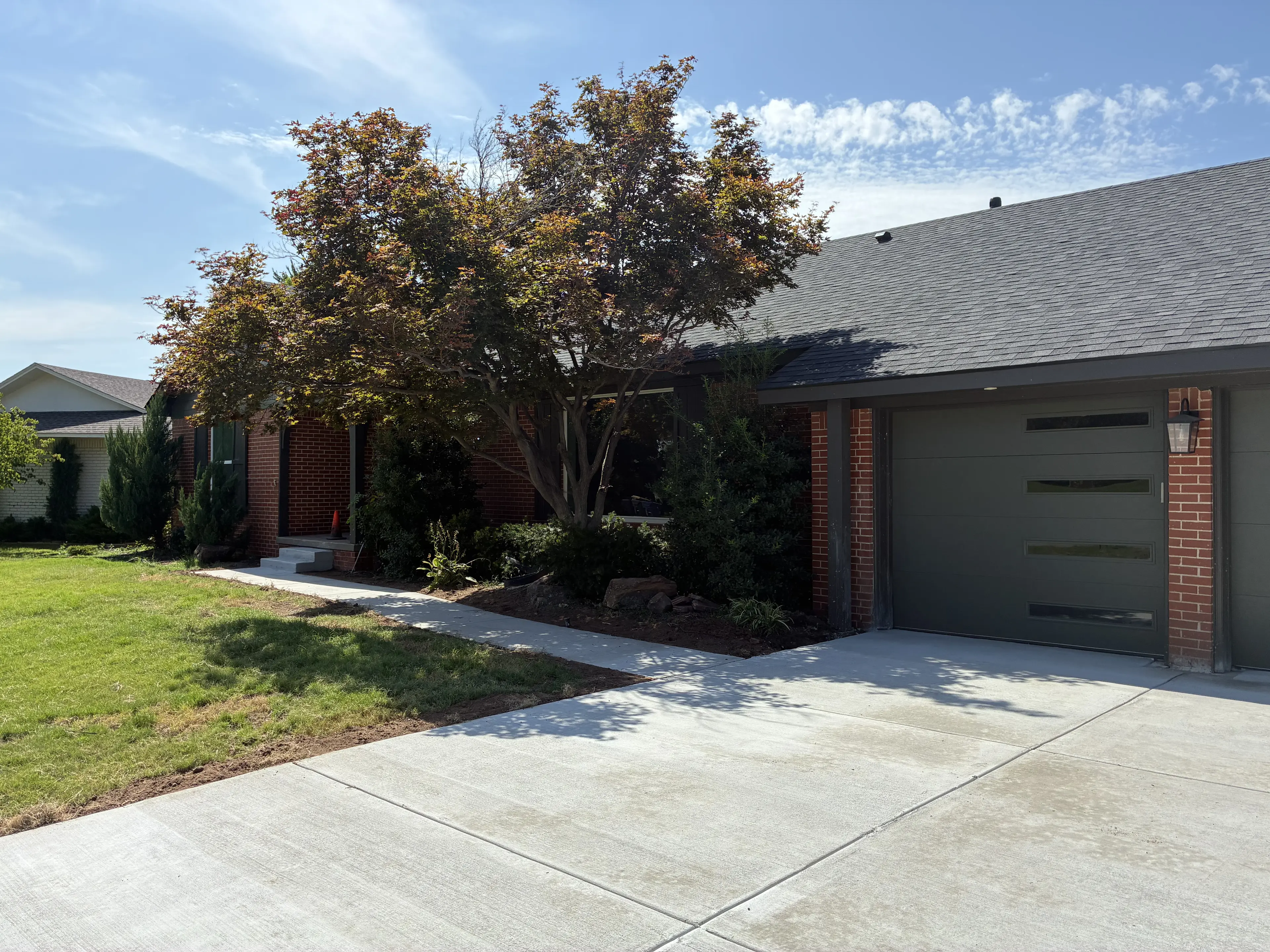 Concrete Drive and Sidewalks for Village Home Remodel supporting image 3