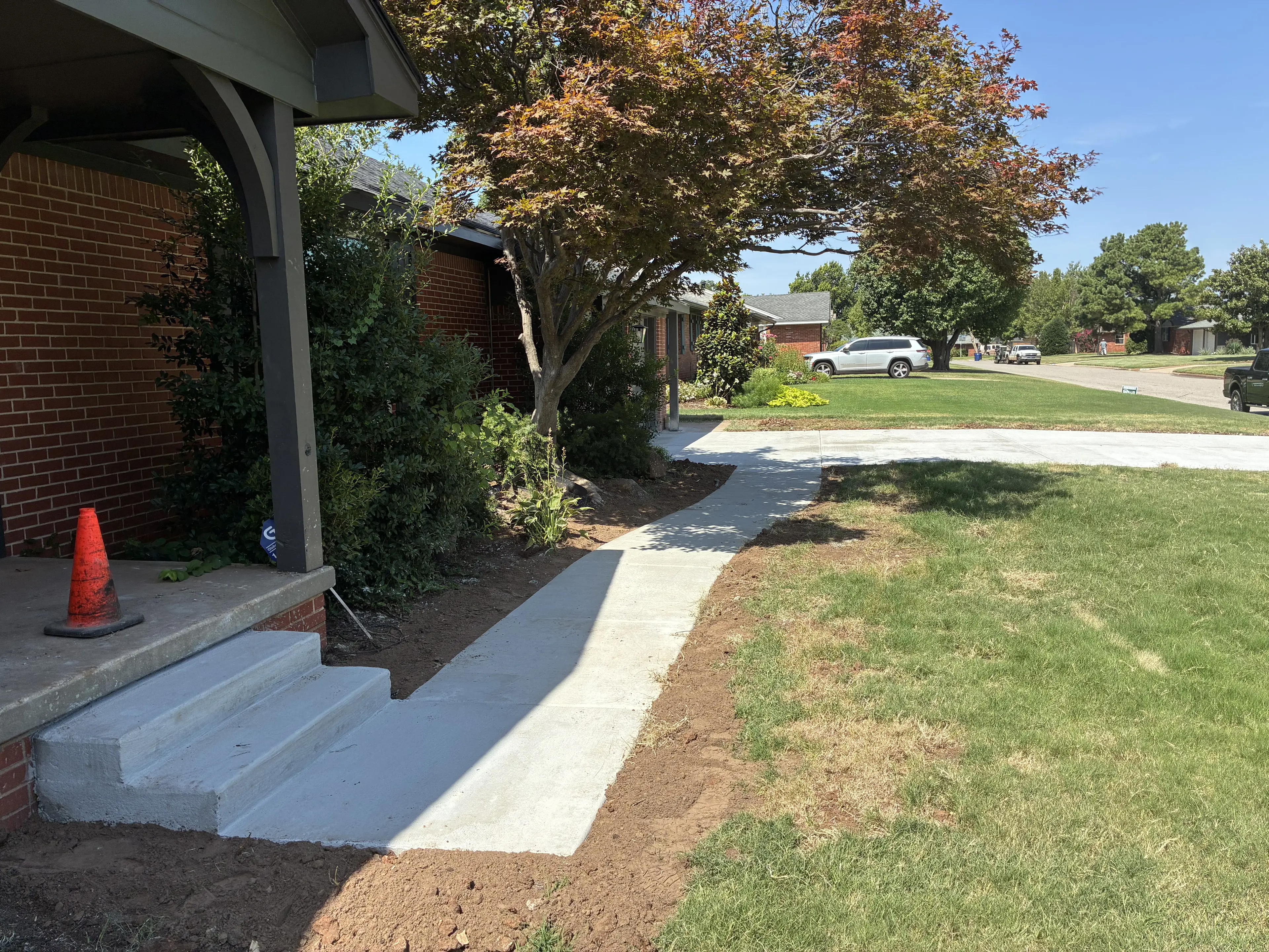Concrete Drive and Sidewalks for Village Home Remodel supporting image 7