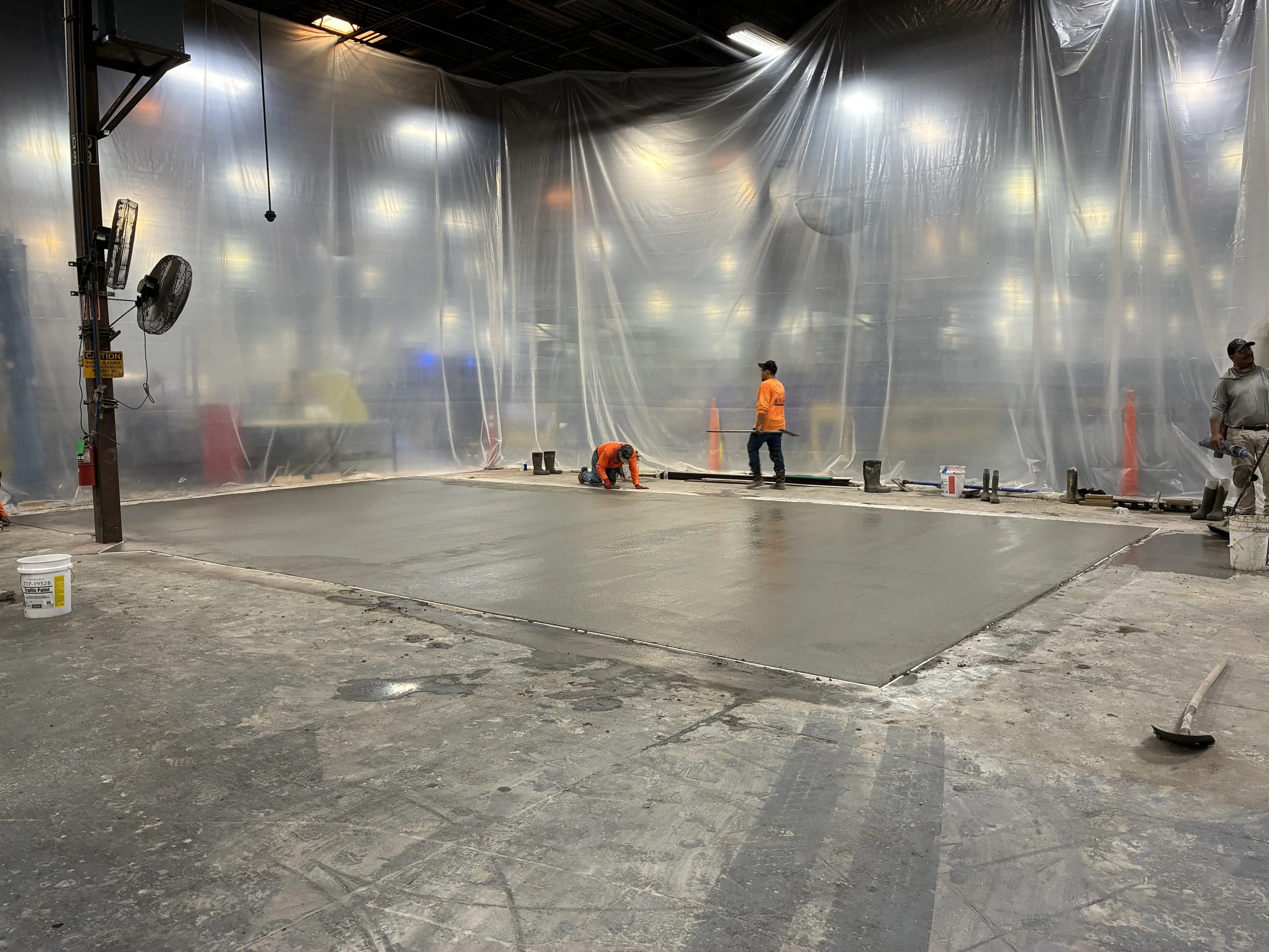 Concrete Pad for Manufacturing Machinery at Climate Master OKC Facility supporting image 1