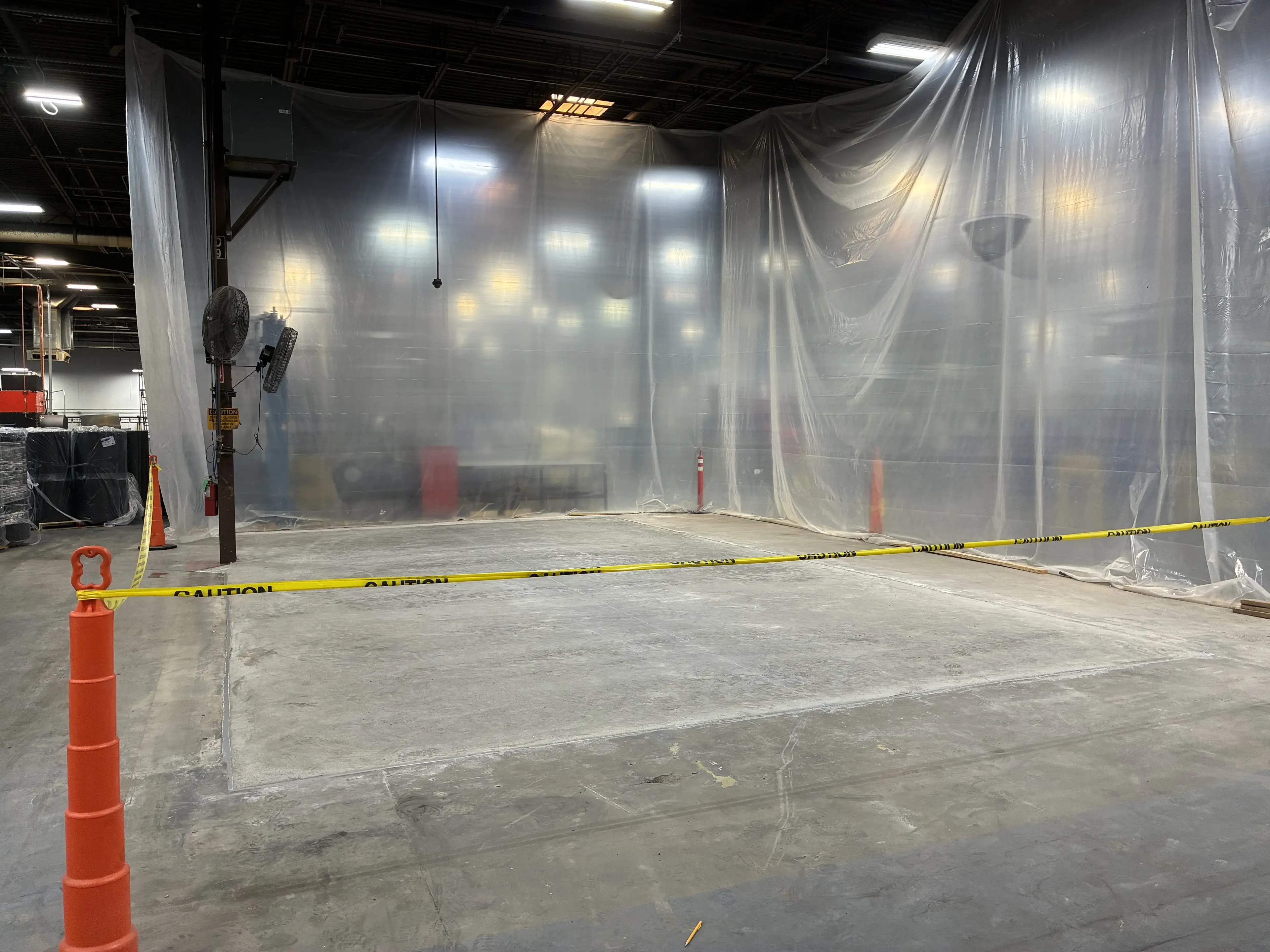 Concrete Pad for Manufacturing Machinery at Climate Master OKC Facility supporting image 4