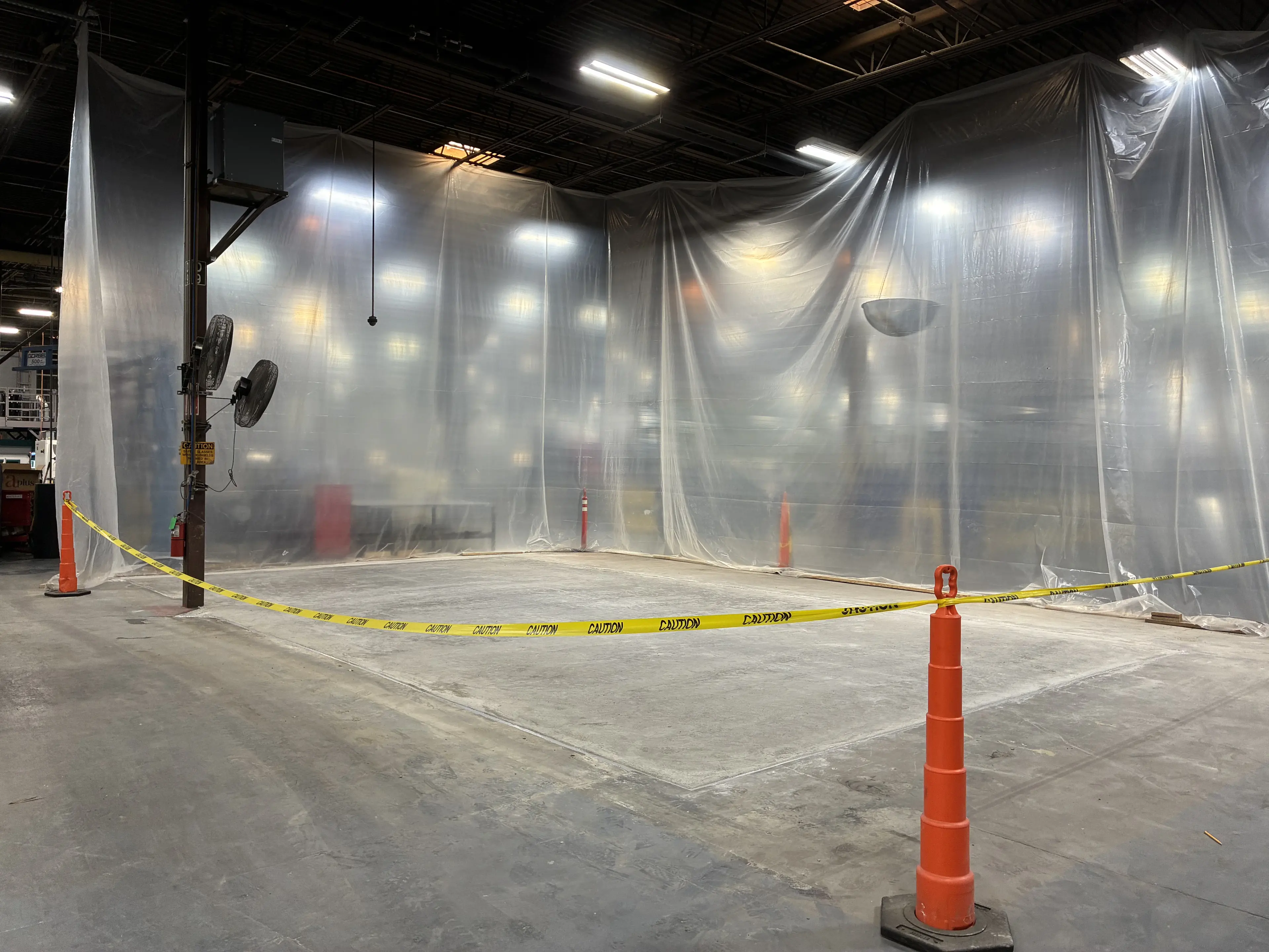 Concrete Pad for Manufacturing Machinery at Climate Master OKC Facility supporting image 5