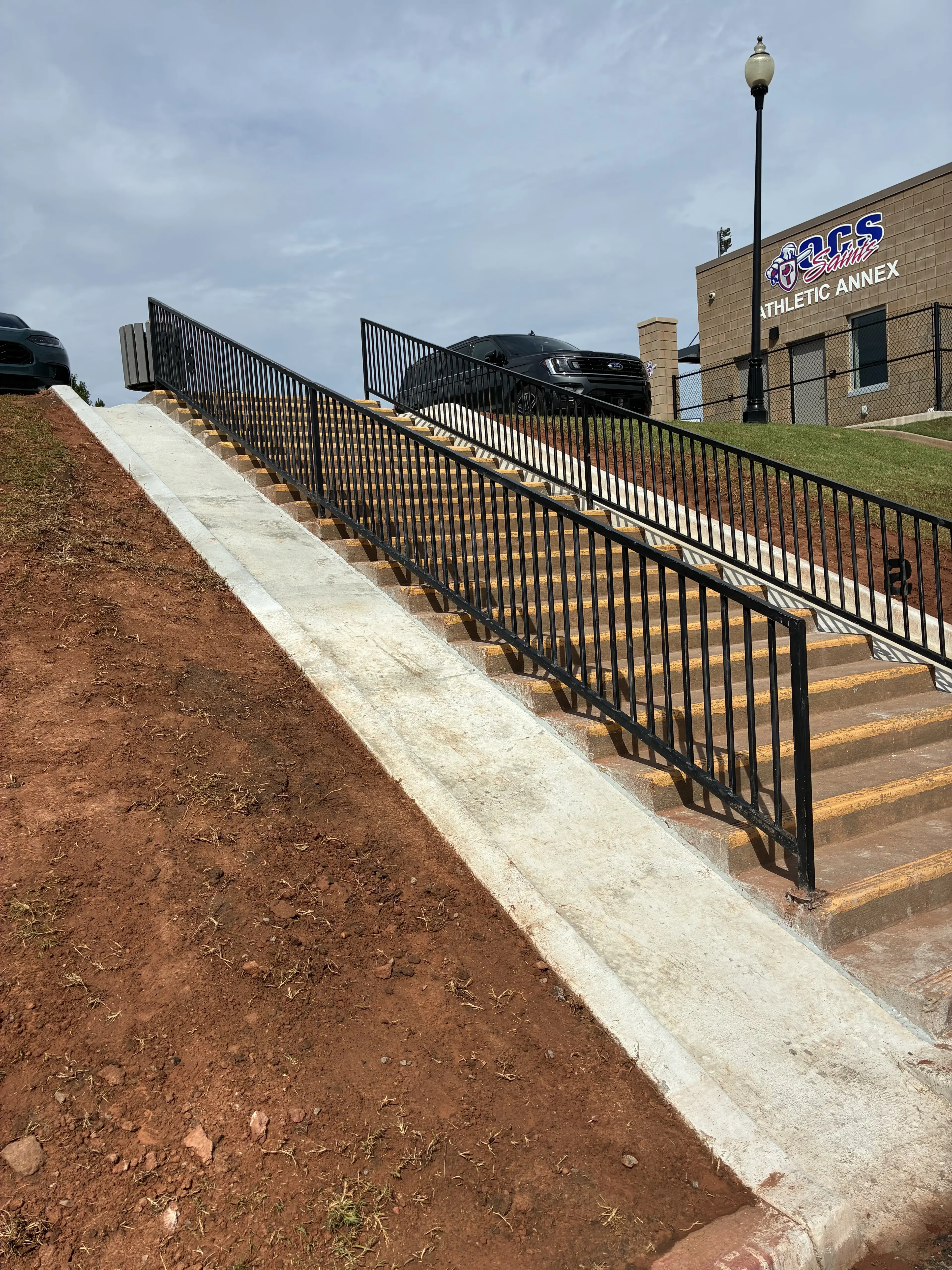 Concrete Flumes for Parking Lot Water supporting image 4