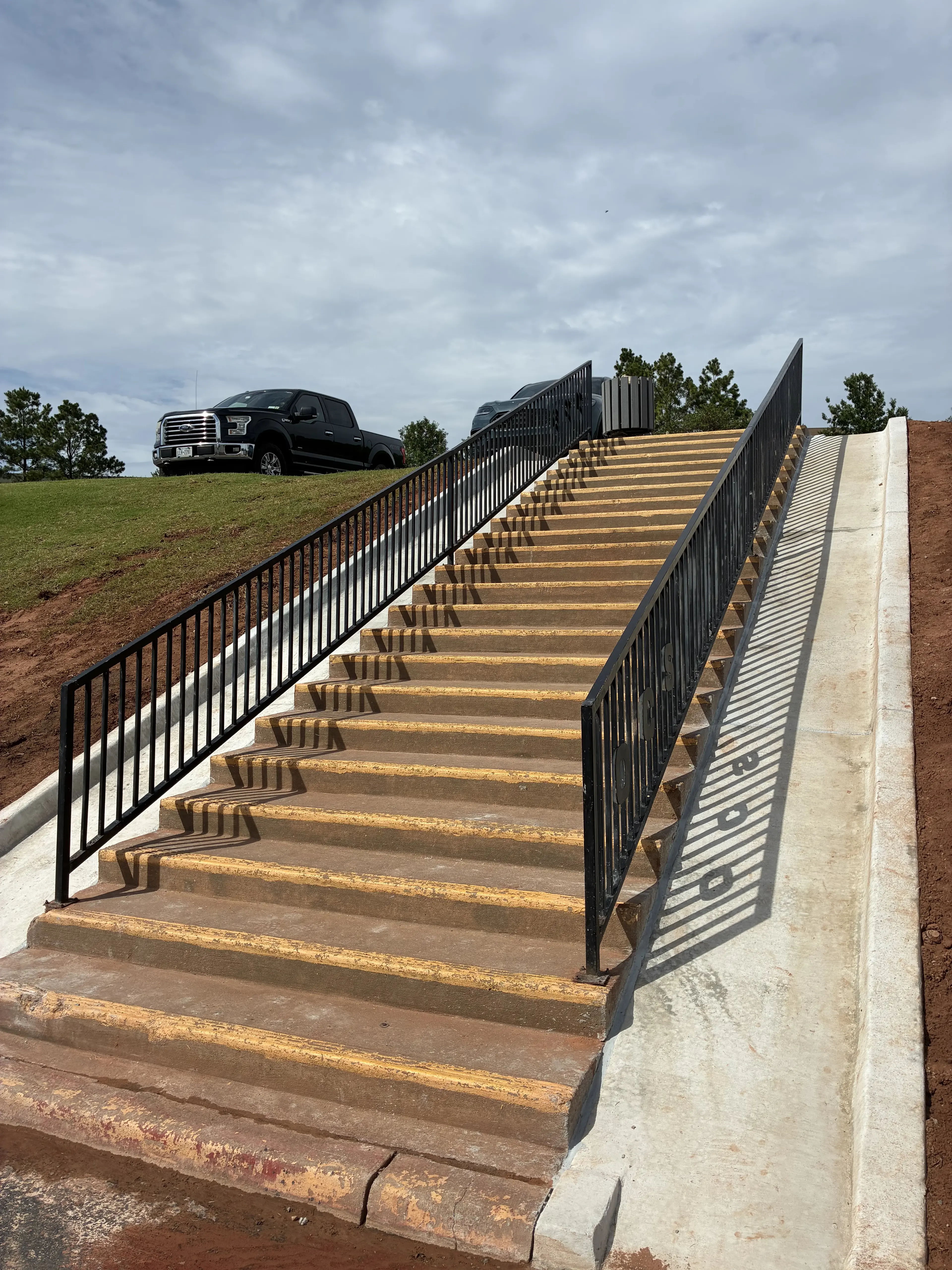 Concrete Flumes for Parking Lot Water main image