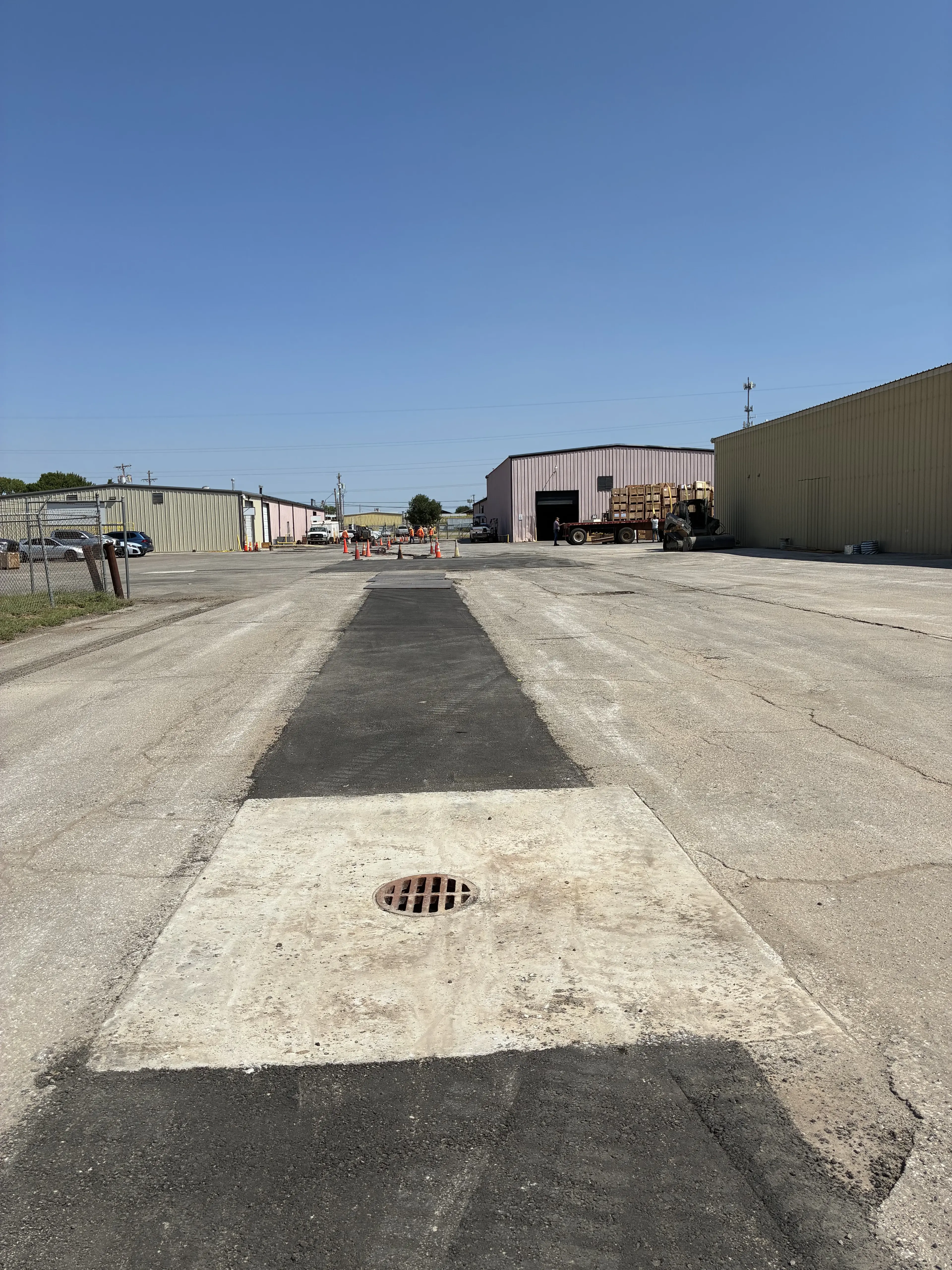 Stormwater Drain with Graded Asphalt Repairs supporting image 9